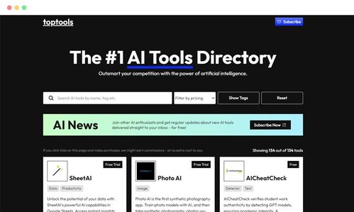 13個優(yōu)秀的AI人工智能工具軟件導(dǎo)航網(wǎng)站推薦 助力人工智能基礎(chǔ)軟件開發(fā)